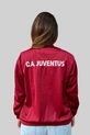 JAQUETA RETRÔ JUVENTUS GRENÁ E BRANCO