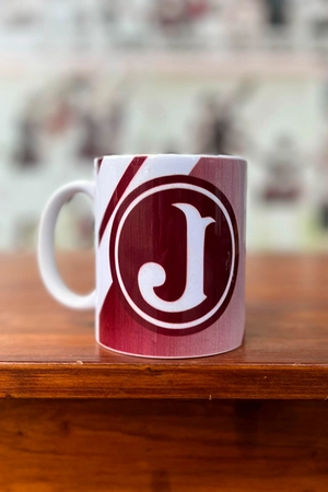 CANECA MOLEQUE TRAVESSO JUVENTUS GRENÁ E BRANCO
