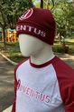 GORRO JUVENTUS ESCRITO GRENÁ E BRANCO